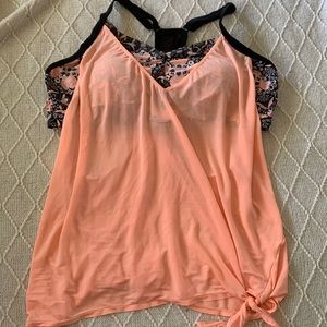 2X Bikini Top 40D/DD WITH ATTACHED COVERUP
